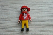 Playmobil - Figur Junge, Fleece Shirt P, Wintercappy rot, für 3993 3368 3955
