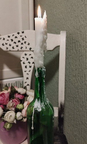 Weisse tropfkerzen 10 - 🕯,