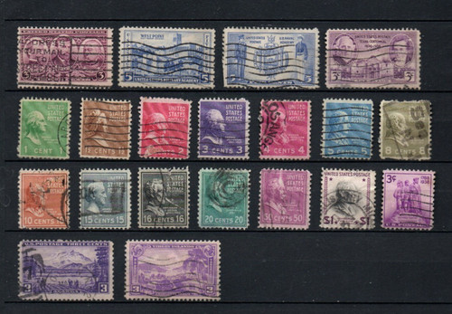 Briefmarken sammlung usa - sammlung, s