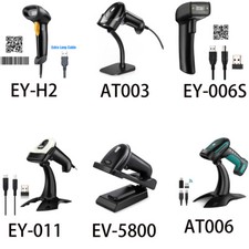 1D 2D USB Handheld Barcode Scanner UPC EAN Code Scanner für Bibliothek Lager