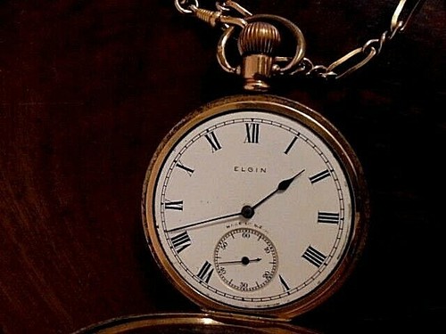 Vergoldete taschenuhr von - taschenuhr,
