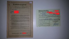 Vehicle letter car - car, 1961