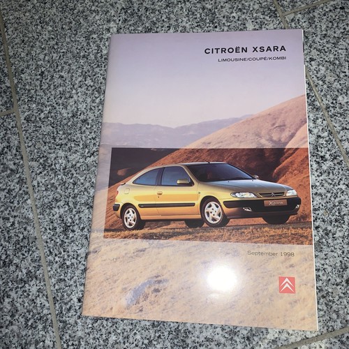Katalog prospekt citroen xsara - katalog,
