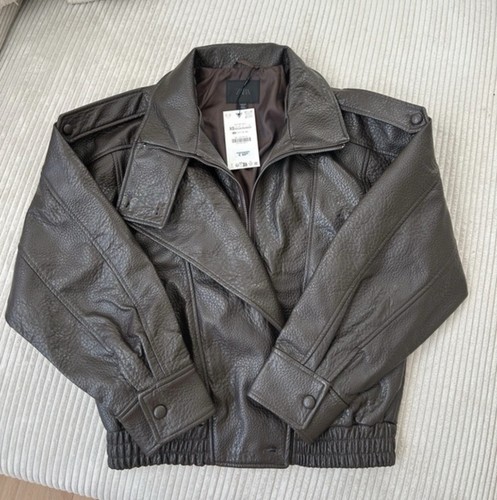 Zara oversized lederjacke - zara,
