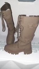 Damen Stiefel Zara khaki Gr