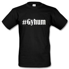 T-Shirt #Gyhum Hashtag Raute für Damen Herren und Kinder