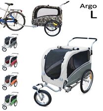 ARGO LARGE Kinderwagen Fahrradanhänger für Hundetransport Fahrradwagen x