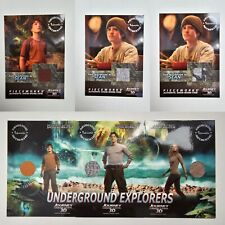 2008 Journey to the Center of the Earth Piecework Set (6) PW2, 2xPW9, PW12a+b+c