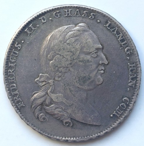 Hessen kassel taler 1766 - hessen-kassel,,
