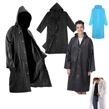 Regenponcho mit Kapuze Regencape Regenjacke Regenschutz Unisex Universal