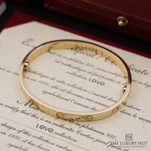 Cartier 18kt gelbgold love - cartier,