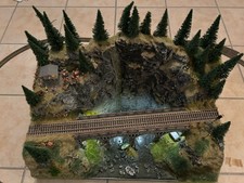 Noch Diorama/ Fertigmodell Schlucht/ Bergsee