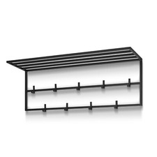 Wandgarderobe mit Ablage