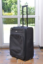 ? SAMSONITE Reisekoffer Trolley 2 Rollen RAR schwarz Teleskopgriff DEFEKT ?