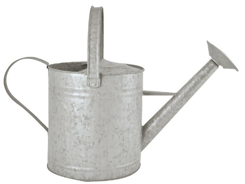 Altzink gießkanne mit 5 - gießkanne, 3,5