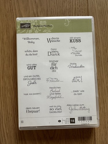 Stampin stempelset - up!,