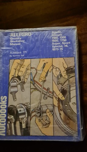 Austin allegro workshop manual - austin,