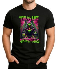 Thug Life Grinchmas Streetwear Design – festliche Weihnachtskleidung, Geschenkid