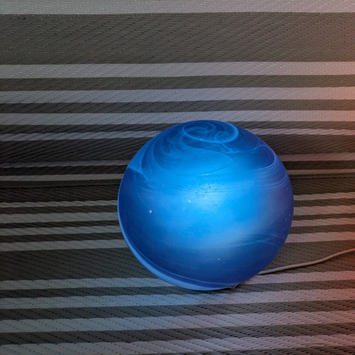 Kugellampe aus glas - kugellampe,