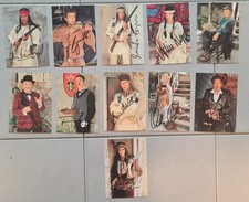 11x signierte Autogrammkarten