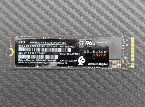 Black sn750 2tb - black,