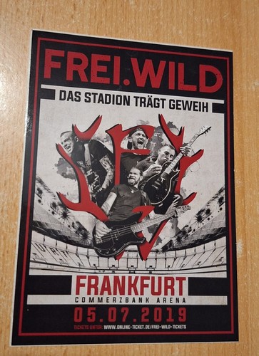 Aufkleber freiwild das stadion - das,