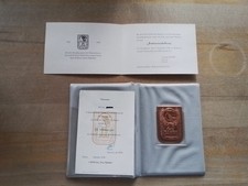 DDR Orden 25 Jahre Kampfgruppen Der Arbeiterklasse Kupfer Mit Unterlagen