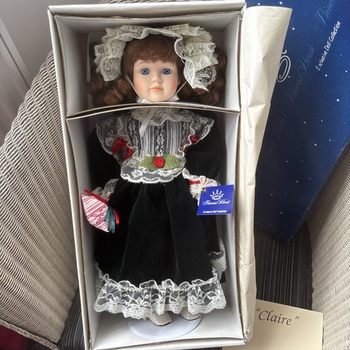 Claire box porzellan puppe - claire,