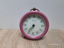 Blessing - Space Age Wecker / 70er Vintage Retro / Wecker / rosa *funktioniert*
