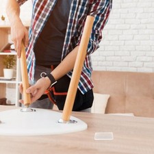 4pcs Anti-Skid-Schreibtisch Beinpolster Stuhl Füße Protektorpolster Möbelzubehör