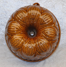 gr. Kuchenform Back - Keramik  - Gugelhupform  / Wandschmuck mit Motiv  Nr. 3