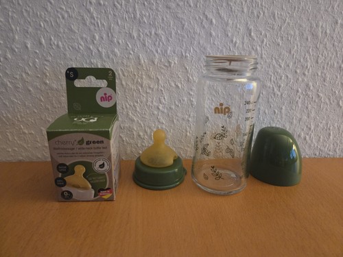 Weithalsflasche cherry green - weithalsflasche,