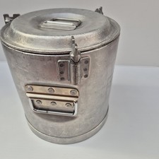 Grundy Catering Ltd Vintage isolierter Lebensmittelbehälter Thermoskanne Metallgriffe