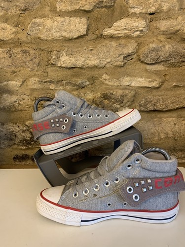 Converse all star grey - grey, studded