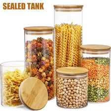 5x Vorratsdosen Set Frischhaltedose Vorratsgläser Küche Organizer mit Deckel Neu