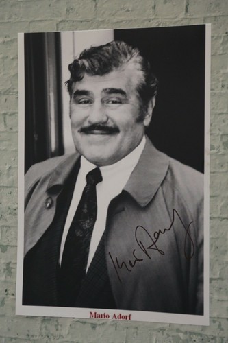 Original autograph mario - autograph, by