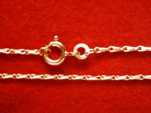 Haferkornkette gold 333 länge - haferkornkette,