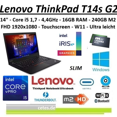 Lenovo thinkpad t14s gen2 - thinkpad,