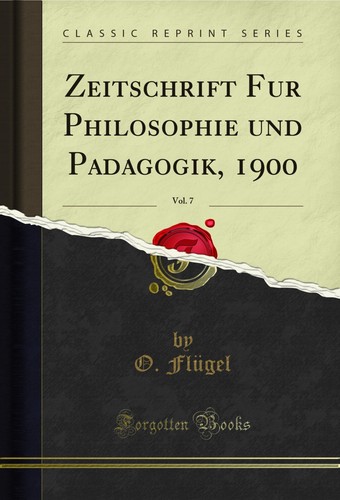Zeitschrift fur philosophie - zeitschrift,