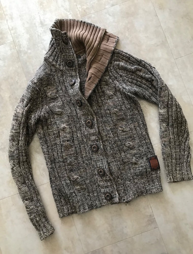 Warme dicke strickjacke mit - dicke,