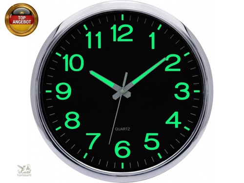 Beleuchtet wanduhr ohne - beleuchtet,