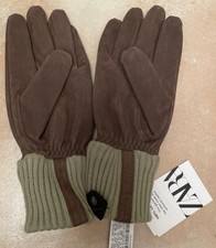 Zara Echtleder Handschuhe, mit