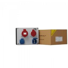 FFFB-WARE Baustromverteiler 32A 16A 2x230V Wandverteiler Gartensteckdose