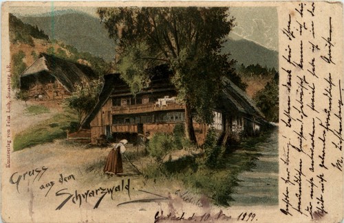 Gruss aus dem schwarzwald - gruss,