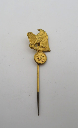 Silberne ehrennadel badischer - silberne,