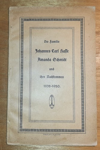 Die familie johannes - johannes, carl