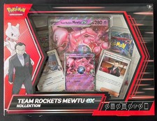 Pokémon Team Rockets Mewtu EX Kollektion Deutsch Neu