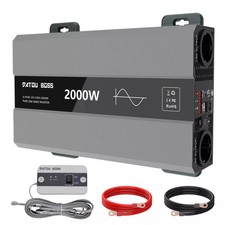 Reiner Sinus Wechselrichter 12V 230V Inverter Spannungswandler 2000W 4000W