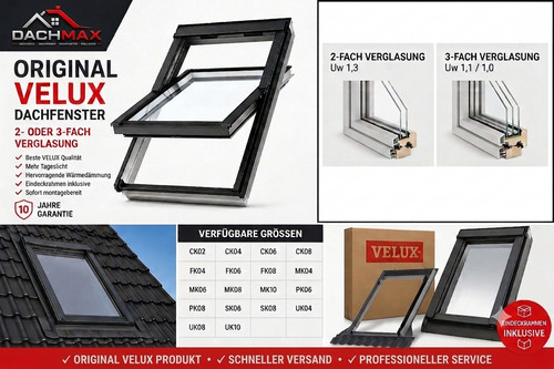 Velux dachfenster kunststoff - velux,