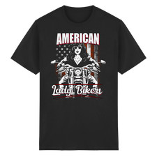 Ride to Live Live to Ride Biker Lady T-Shirt Motorrad Frauen Shirt Chopper Bike